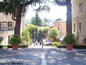 A road in the old town
