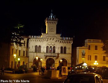 Town Hall by Night